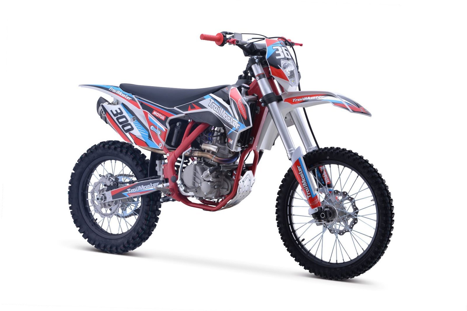 Trailmaster TM36 300cc Off-Road Dirt Bike, 5 gear manual clutch, Electric and kick start - Image 4