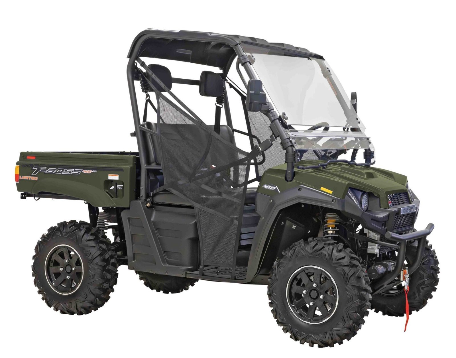Massimo T-BOSS 410 EFI UTV, 4-Stroke Single Cylinder, Liquid-Cooled SOHC Engine with Dump Bed - Image 14