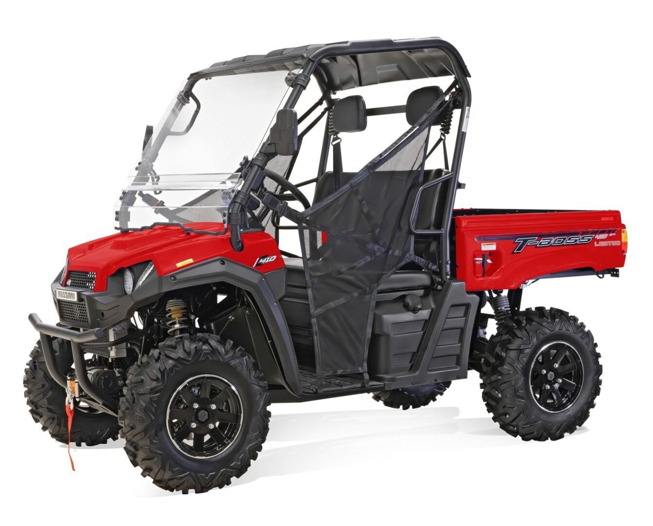 Massimo T-BOSS 410 EFI UTV, 4-Stroke Single Cylinder, Liquid-Cooled SOHC Engine with Dump Bed - Image 5