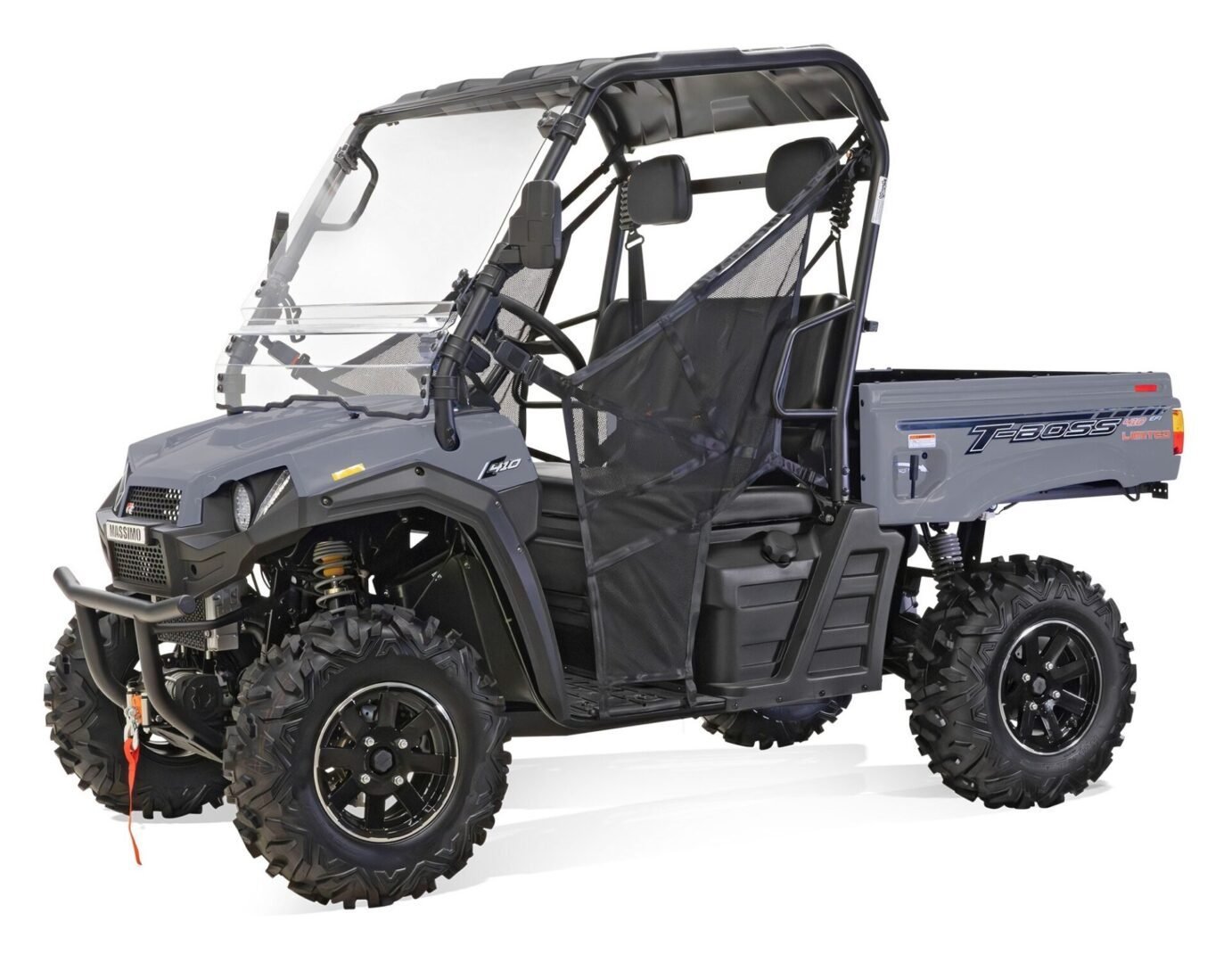 Massimo T-BOSS 410 EFI UTV, 4-Stroke Single Cylinder, Liquid-Cooled SOHC Engine with Dump Bed - Image 6