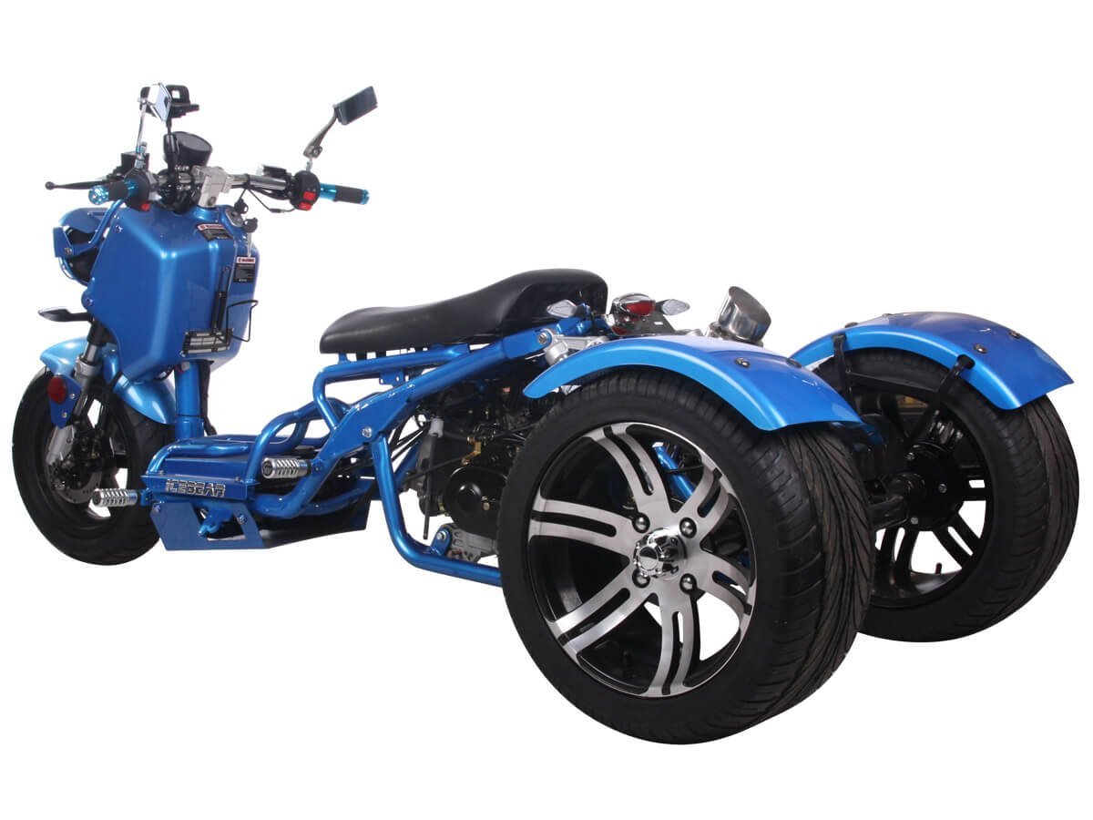 Ice Bear Maddog (PST50-19N) 50cc Trike, Automatic, 4-Stroke Air-Cooled Engine, 22” Seat Height - Image 10