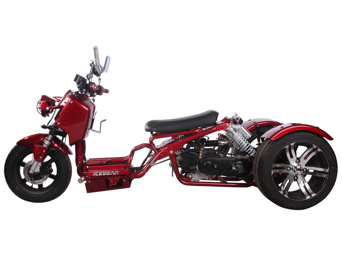 Ice Bear Maddog (PST50-19N) 50cc Trike, Automatic, 4-Stroke Air-Cooled Engine, 22” Seat Height - Image 11