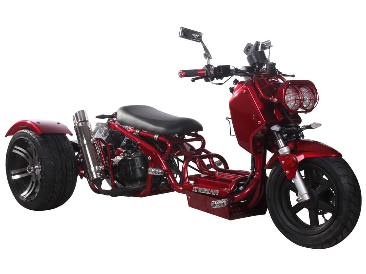 Ice Bear Maddog (PST50-19N) 50cc Trike, Automatic, 4-Stroke Air-Cooled Engine, 22” Seat Height - Image 13