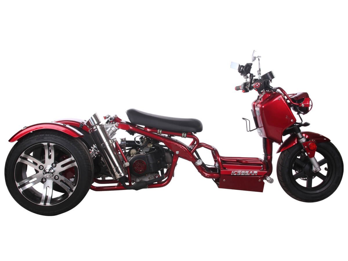 Ice Bear Maddog (PST50-19N) 50cc Trike, Automatic, 4-Stroke Air-Cooled Engine, 22” Seat Height - Image 14