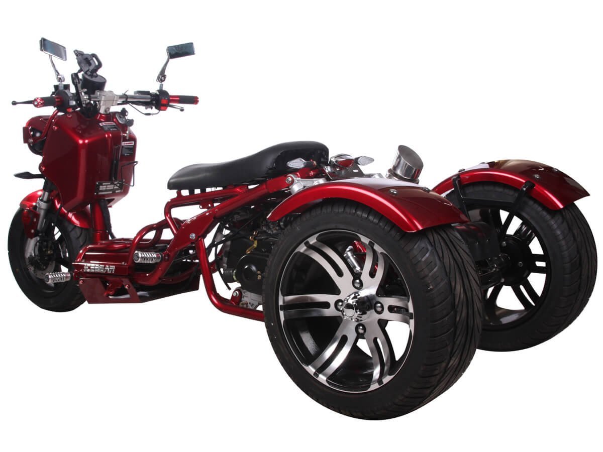 Ice Bear Maddog (PST50-19N) 50cc Trike, Automatic, 4-Stroke Air-Cooled Engine, 22” Seat Height - Image 16