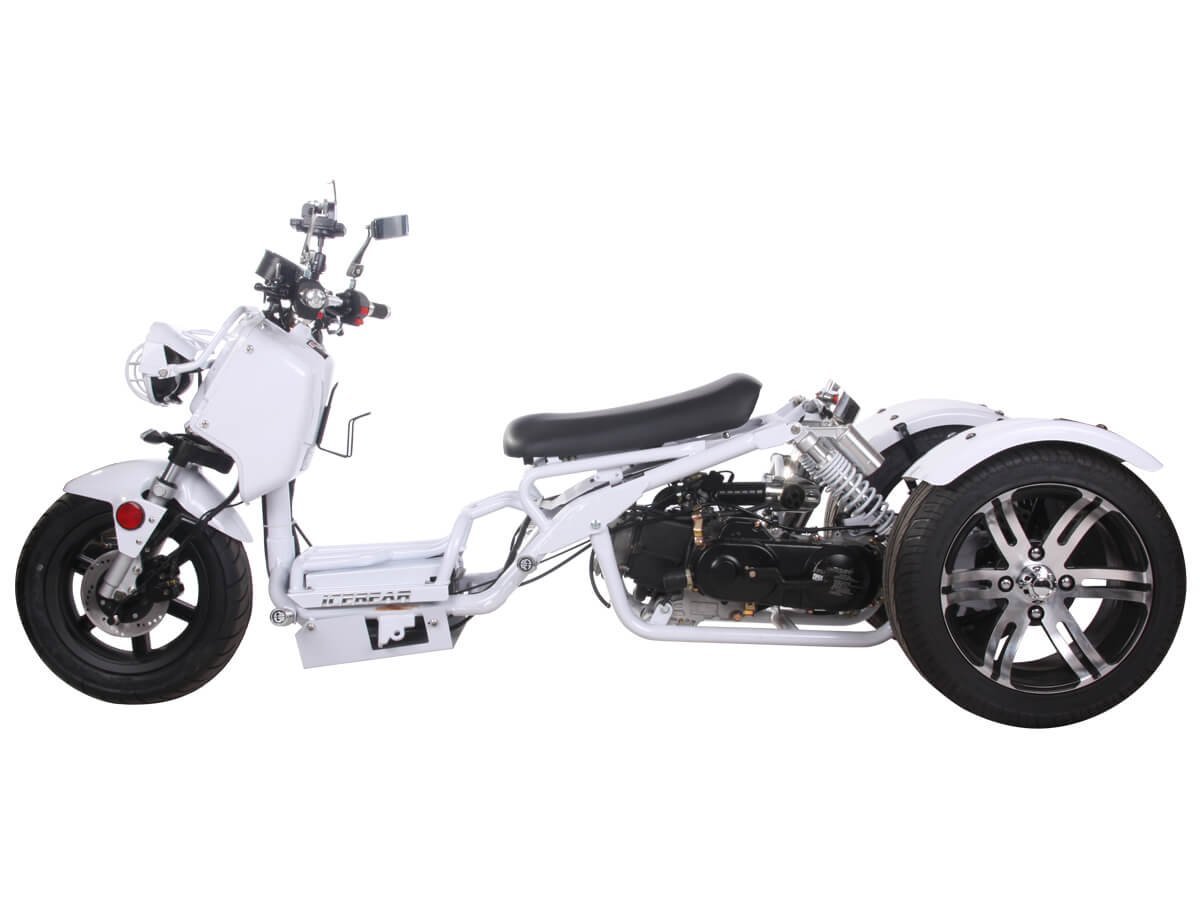 Ice Bear Maddog (PST50-19N) 50cc Trike, Automatic, 4-Stroke Air-Cooled Engine, 22” Seat Height - Image 23