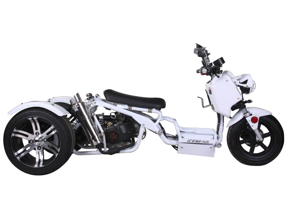 Ice Bear Maddog (PST50-19N) 50cc Trike, Automatic, 4-Stroke Air-Cooled Engine, 22” Seat Height - Image 24