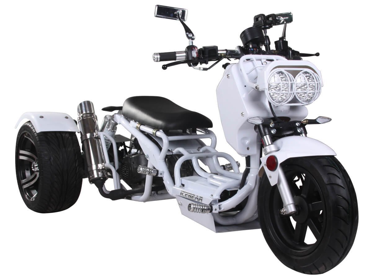 Ice Bear Maddog (PST50-19N) 50cc Trike, Automatic, 4-Stroke Air-Cooled Engine, 22” Seat Height - Image 25